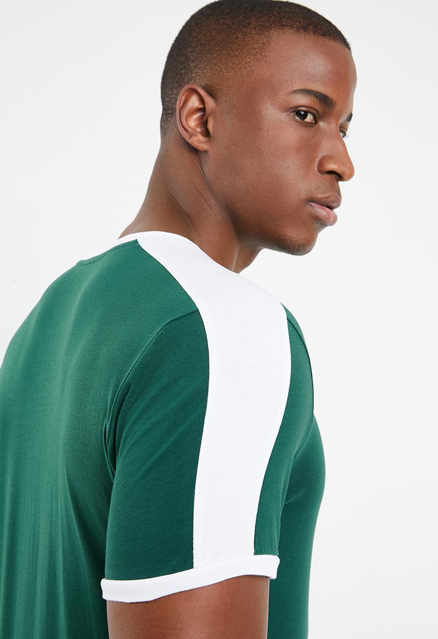 PUMA - Iconic T7 slim fit tee - green