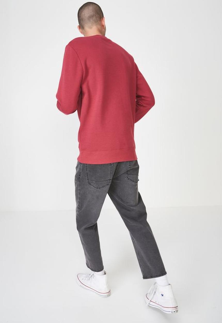 Cotton On - New york translate crew fleece - red