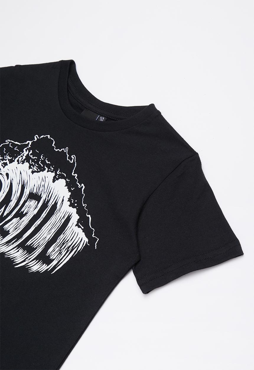 O'Neill - Surf spit tee - black & white
