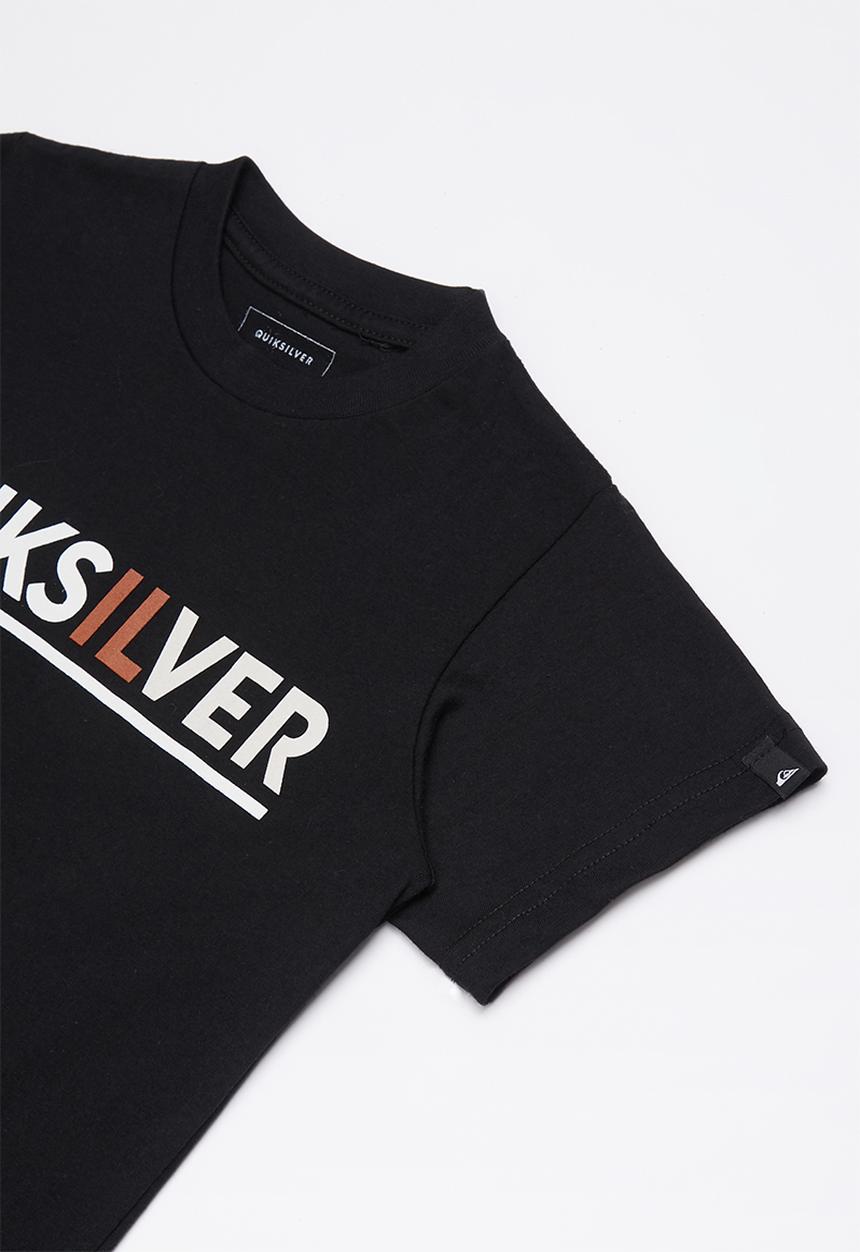 Quiksilver - Opposite attract tee - black