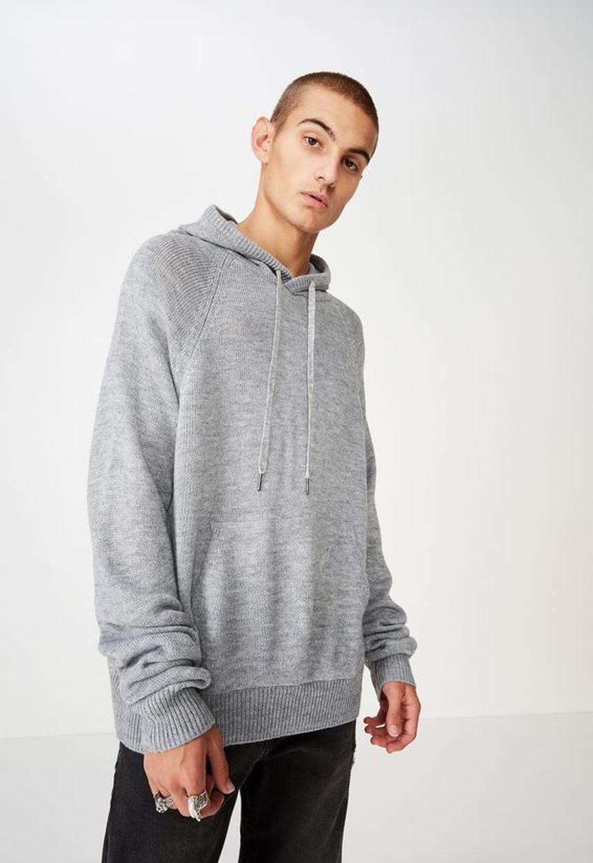 Cotton On - Hooded sweater knit - grey