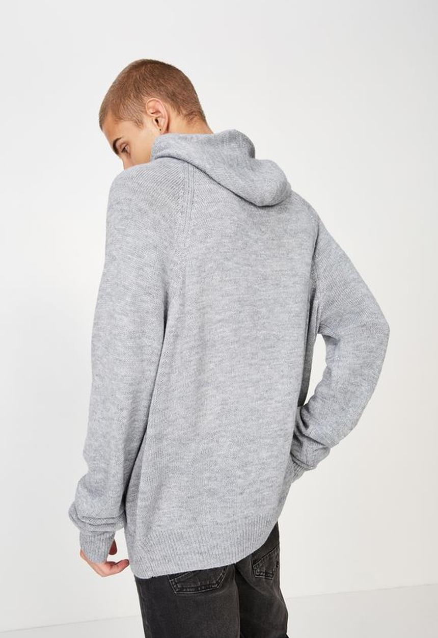 Cotton On - Hooded sweater knit - grey