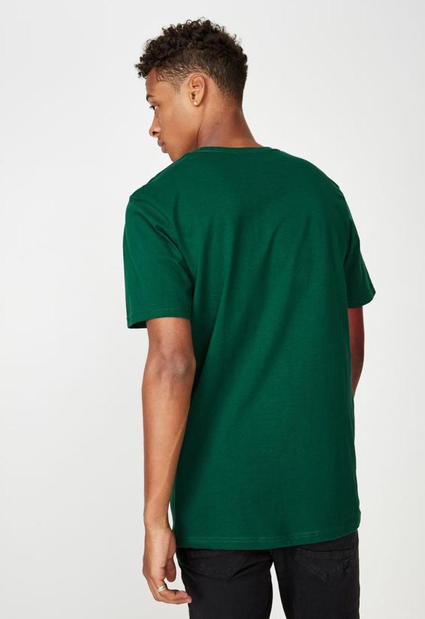 Cotton On - Paris curve sport T-shirt - green