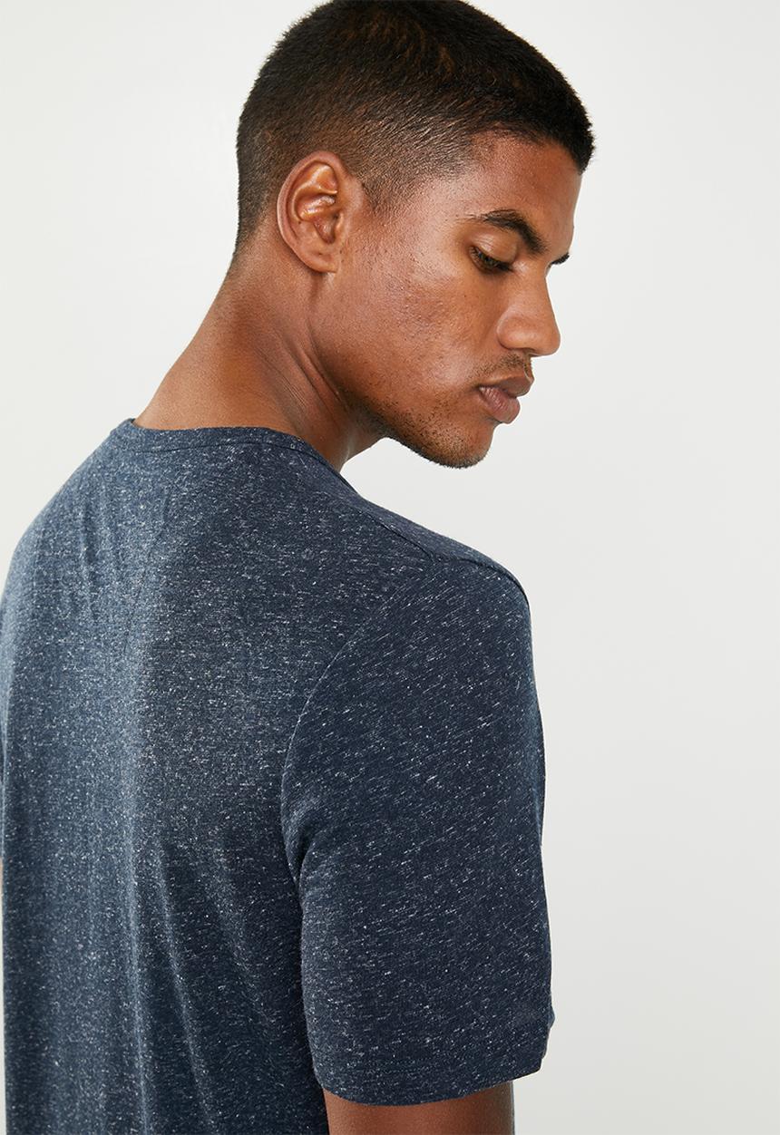 Jack & Jones - Adam short sleeve crew neck tee - blue