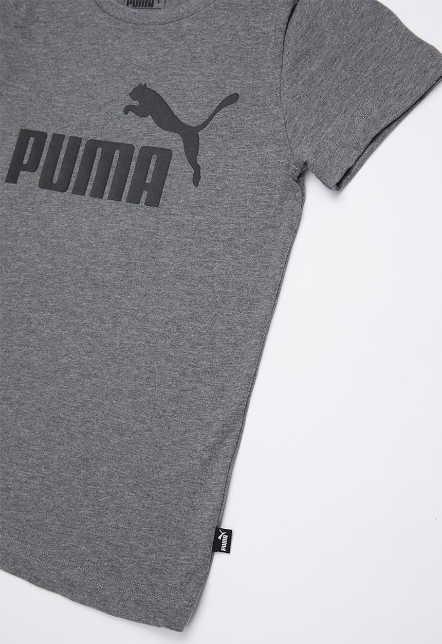 PUMA - Ess logo tee - grey