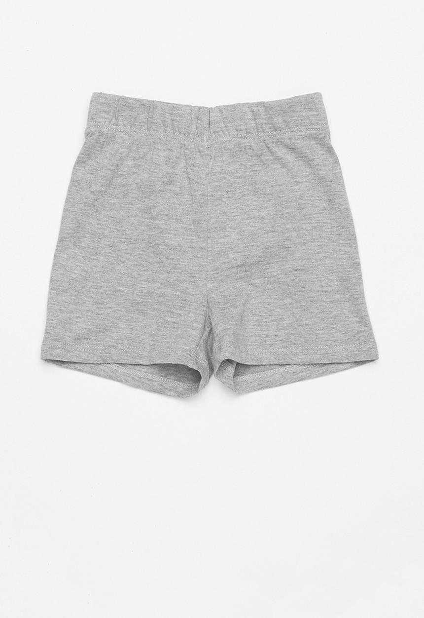 Pop Candy - Elasticated shorts - grey