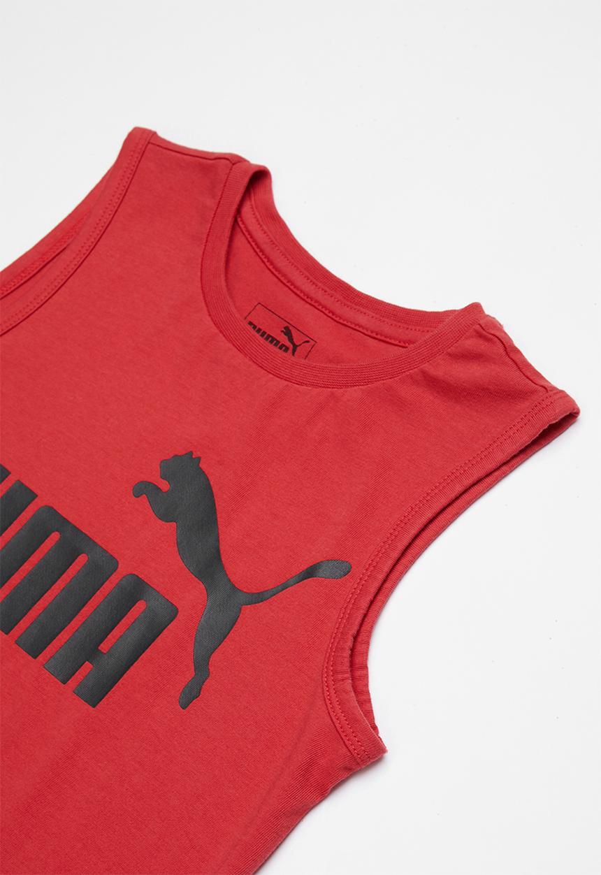 PUMA - Ess no.1 tank tee - red