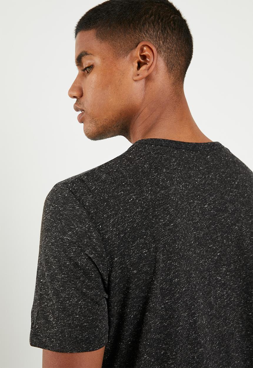 Jack & Jones - Adam short sleeve crew neck tee - black