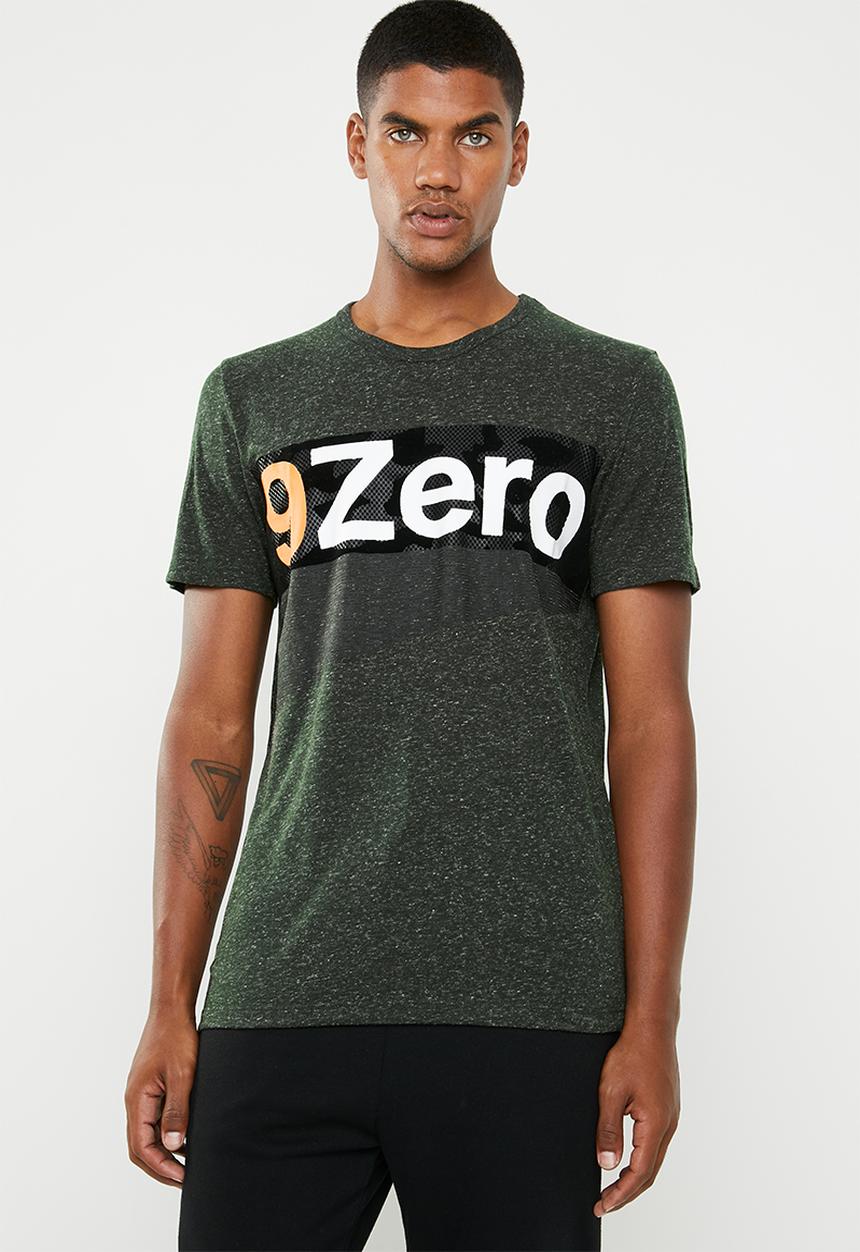 Jack & Jones - Adam short sleeve crew neck tee - khaki