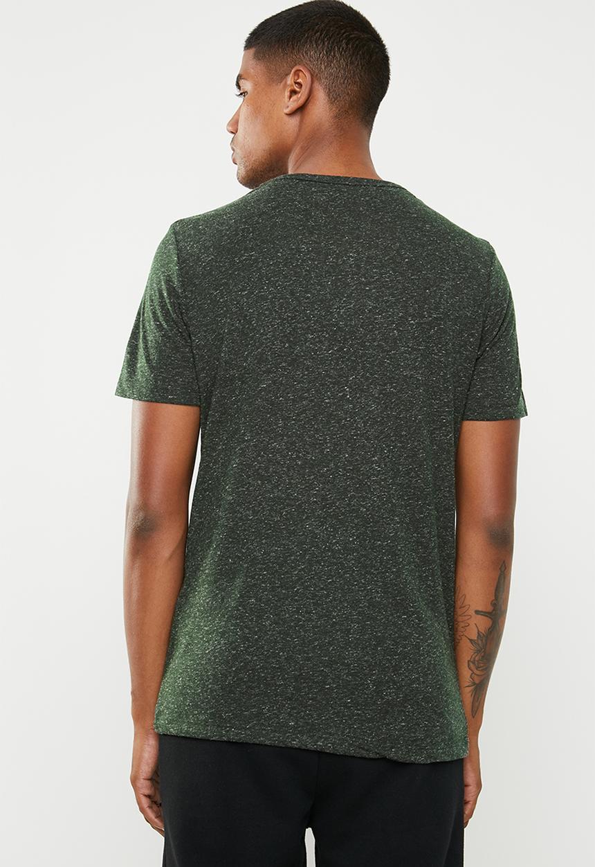 Jack & Jones - Adam short sleeve crew neck tee - khaki