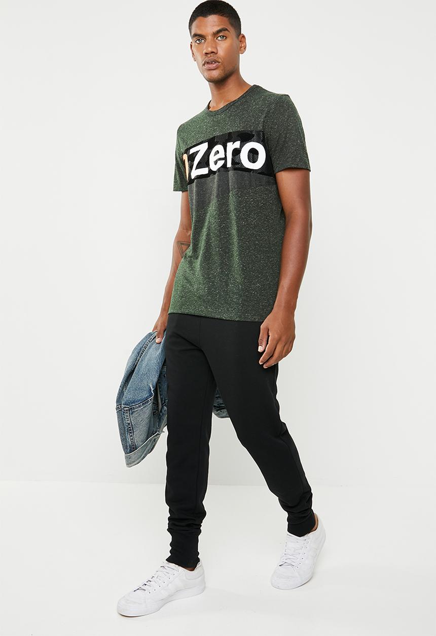 Jack & Jones - Adam short sleeve crew neck tee - khaki