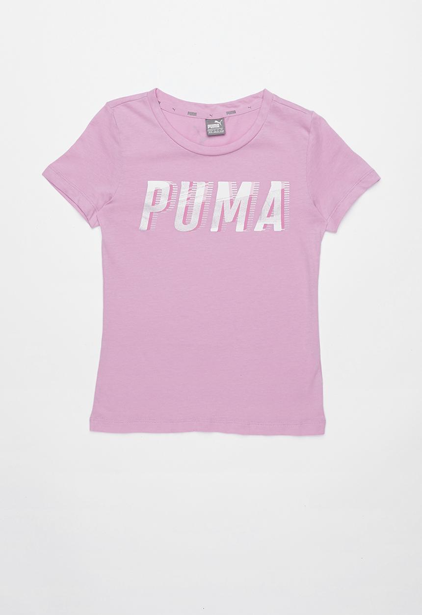PUMA - Style graphic tee 1 g - purple