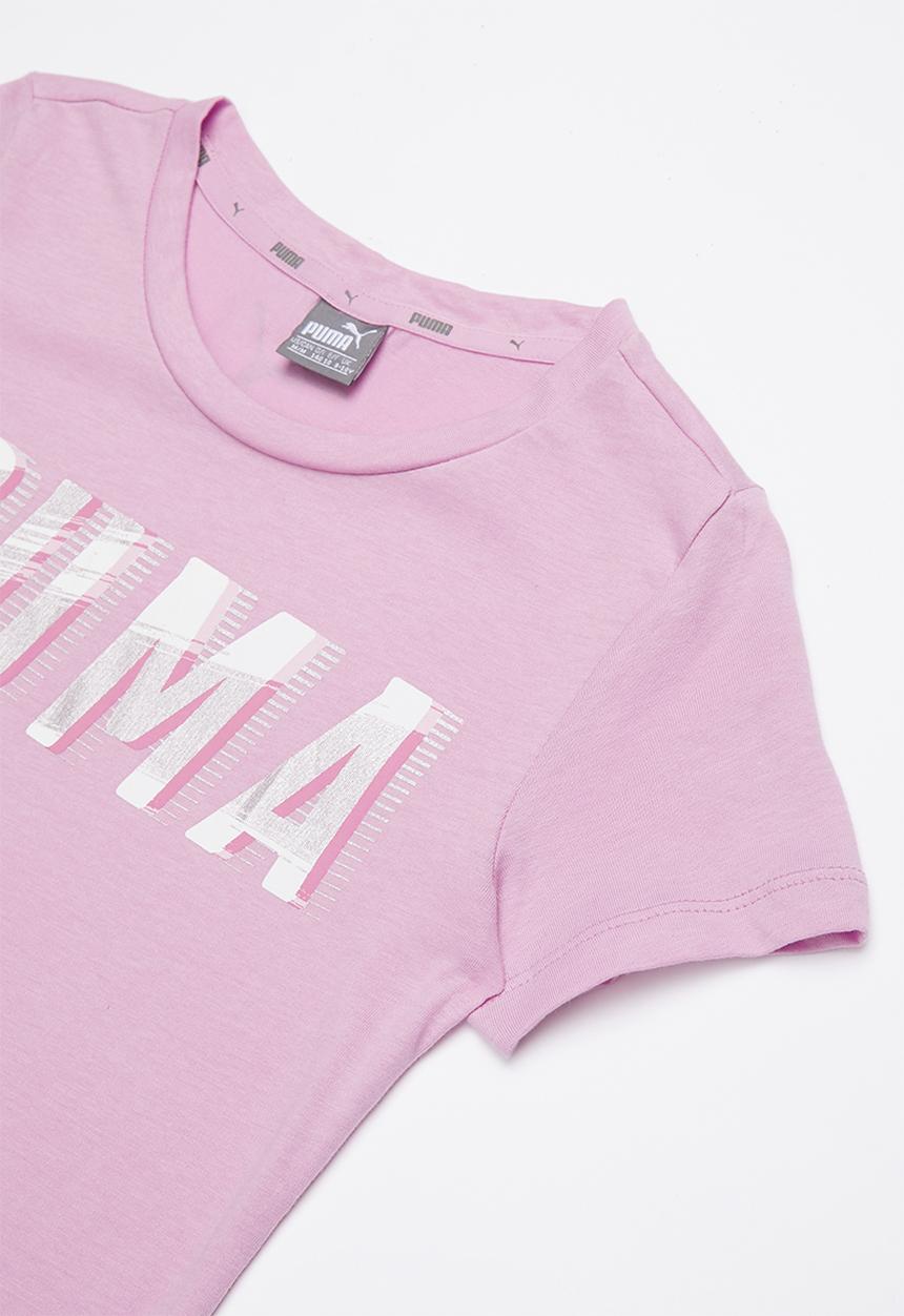PUMA - Style graphic tee 1 g - purple