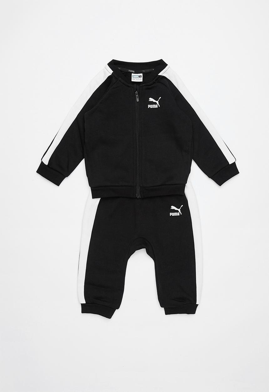 PUMA - Minime prime t7 fz jogger cotton - black & white