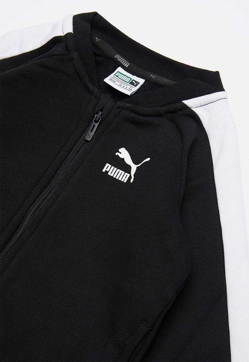 PUMA - Minime prime t7 fz jogger cotton - black & white