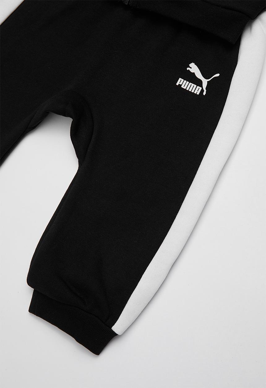 PUMA - Minime prime t7 fz jogger cotton - black & white