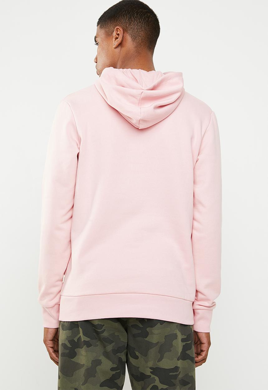 Jack & Jones - Logo sweat hoodie - pink