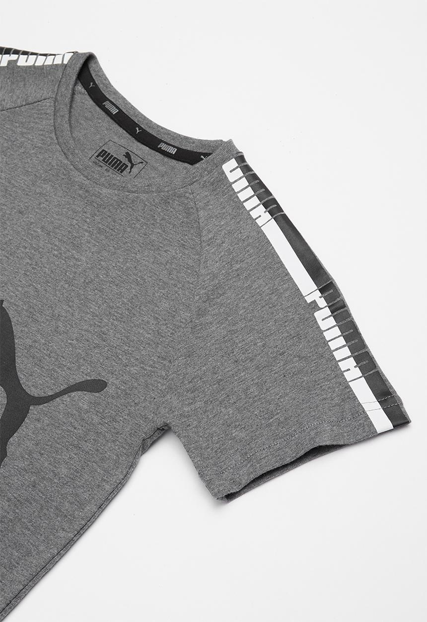 PUMA - Tape tee - grey