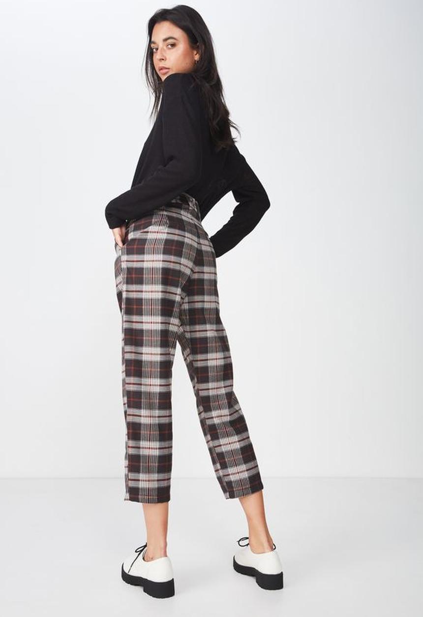 Cotton On - Shannon check pants - multi