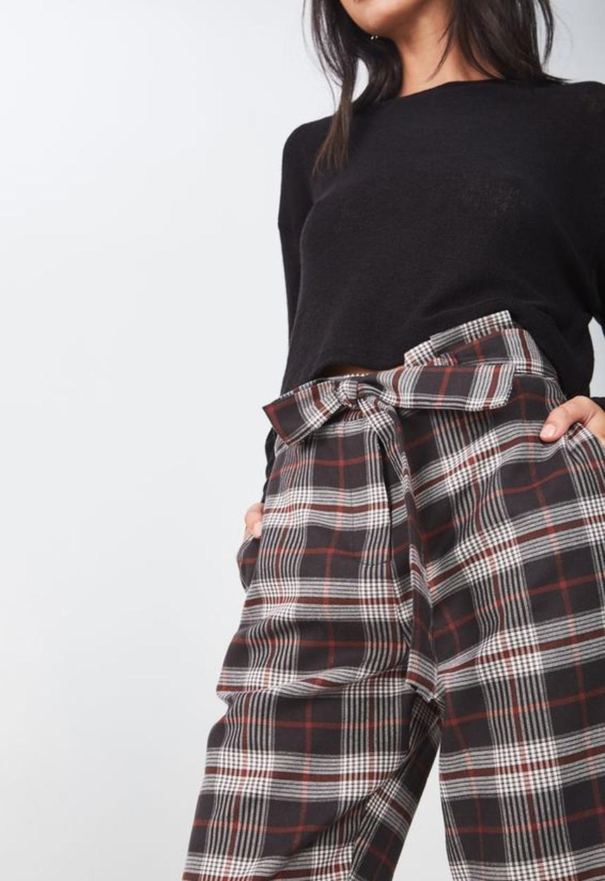 Cotton On - Shannon check pants - multi