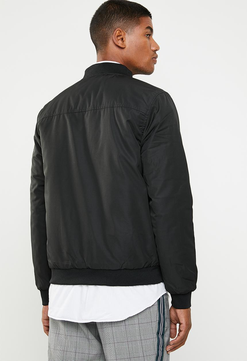 Superbalist - Padded bomber jacket - black