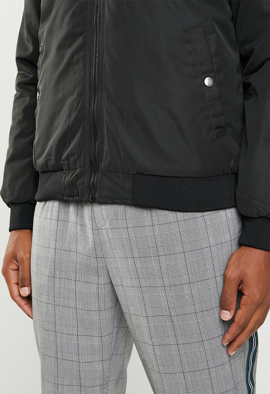 Superbalist - Padded bomber jacket - black