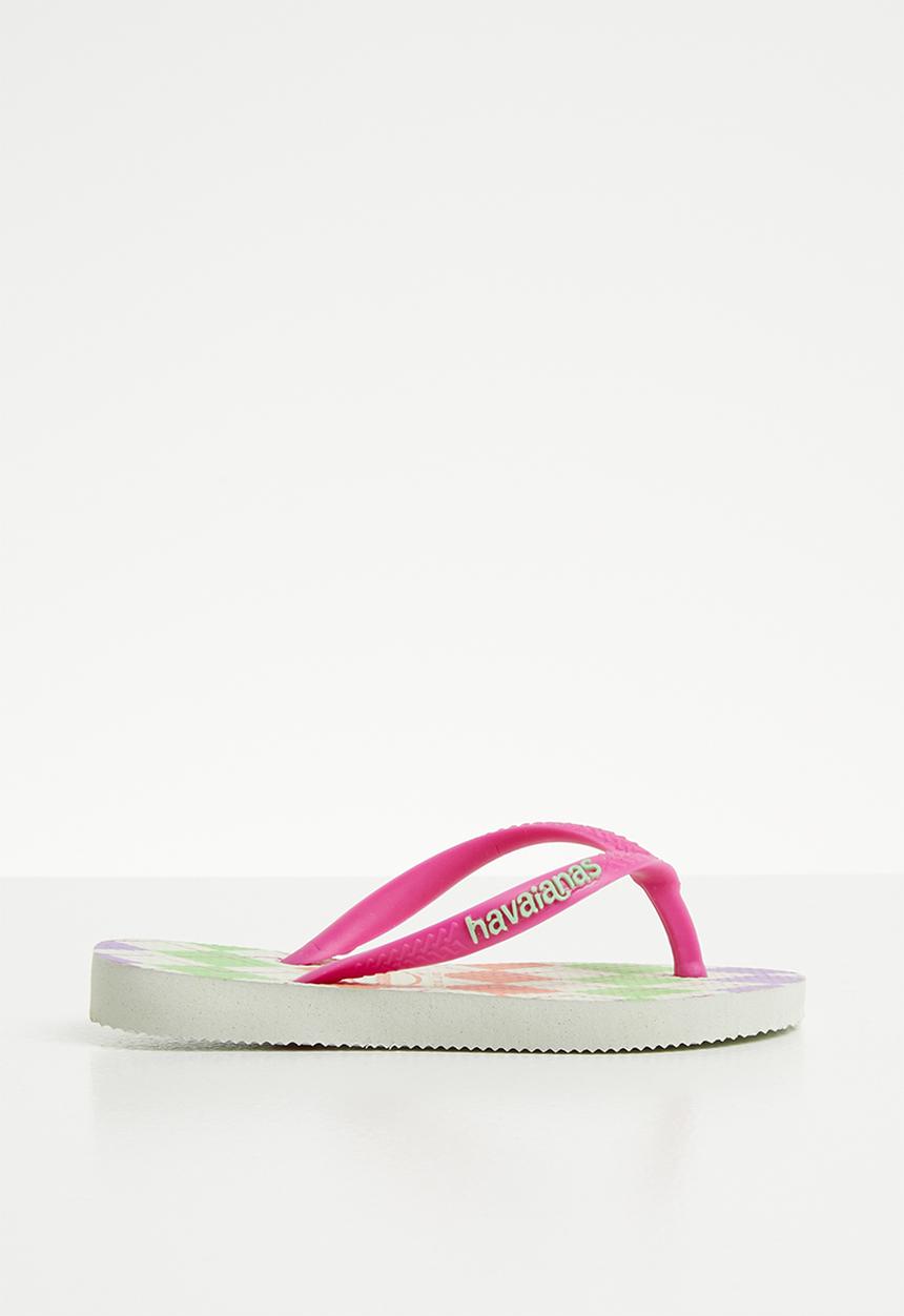 Havaianas - Retro slim fashion flip flops - multi