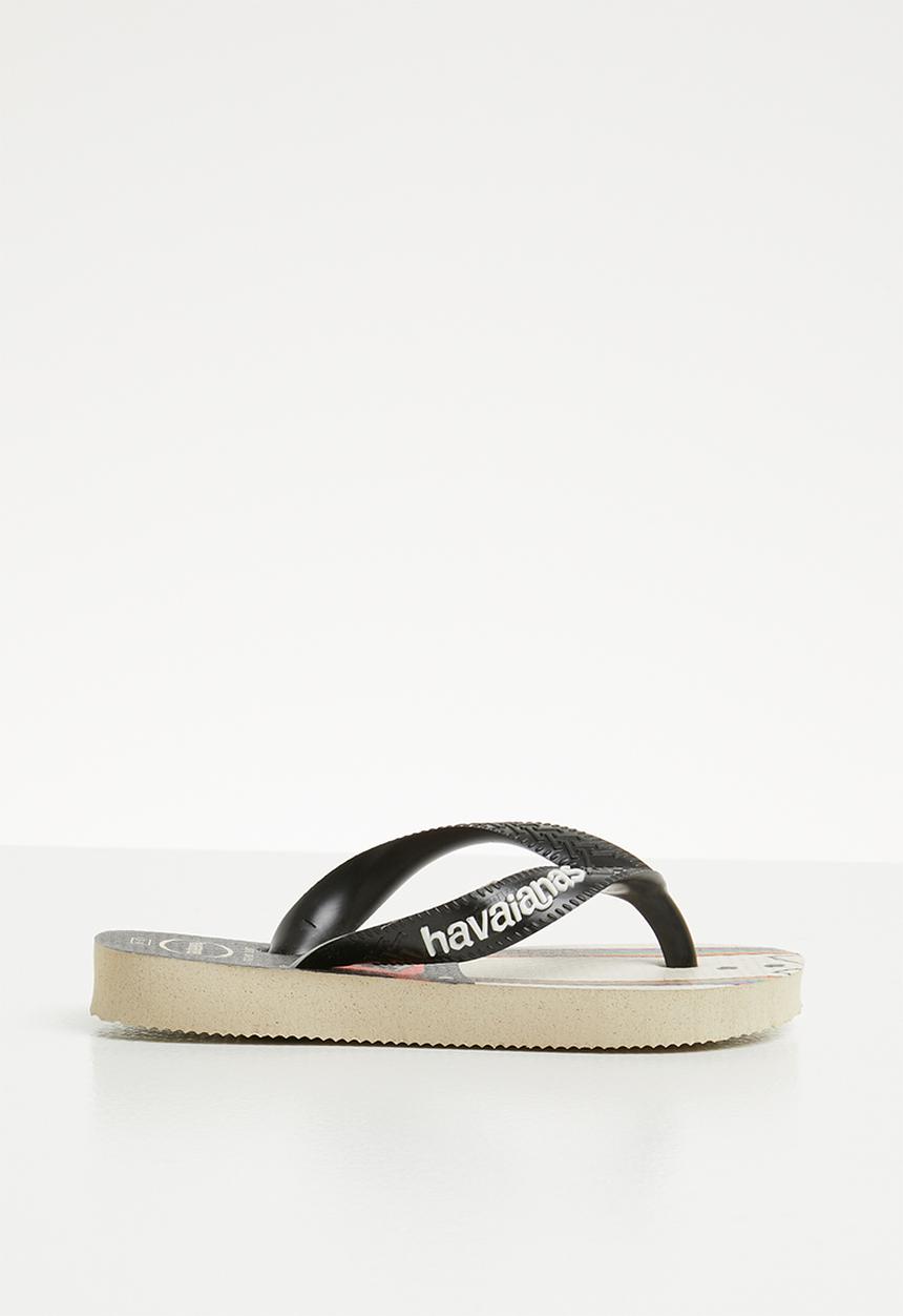 Havaianas - Kids cartoon flip flops - beige