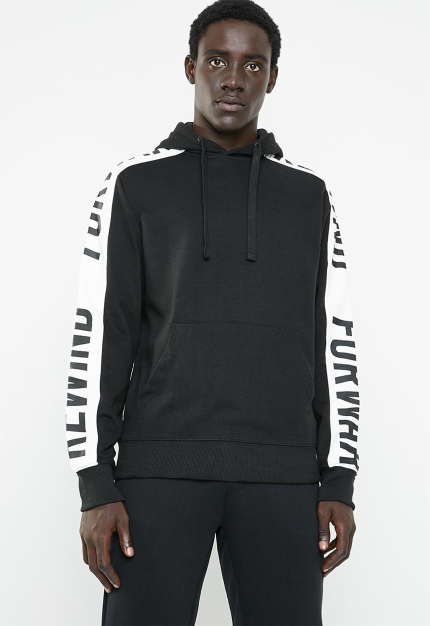 Jack & Jones - Rock hoody - black