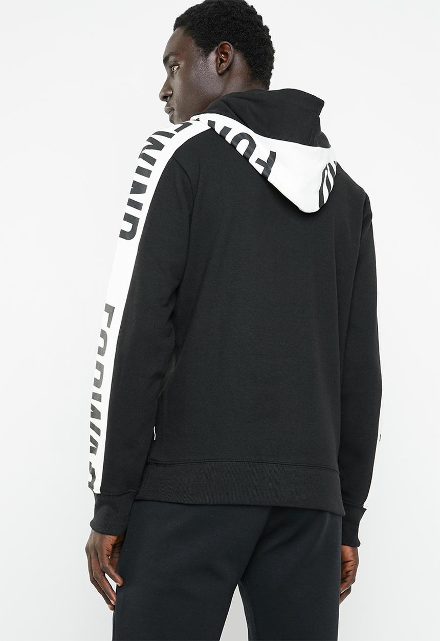 Jack & Jones - Rock hoody - black