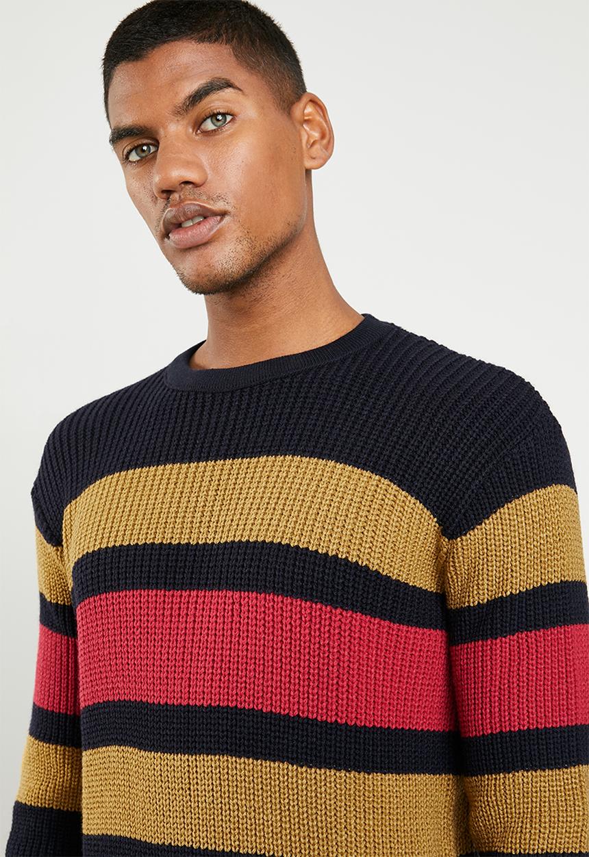 Superbalist - Stripe chunky pullover knit - multi