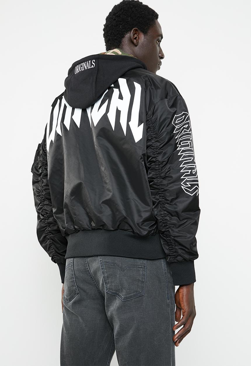 Jack & Jones - Unreal bomber - black
