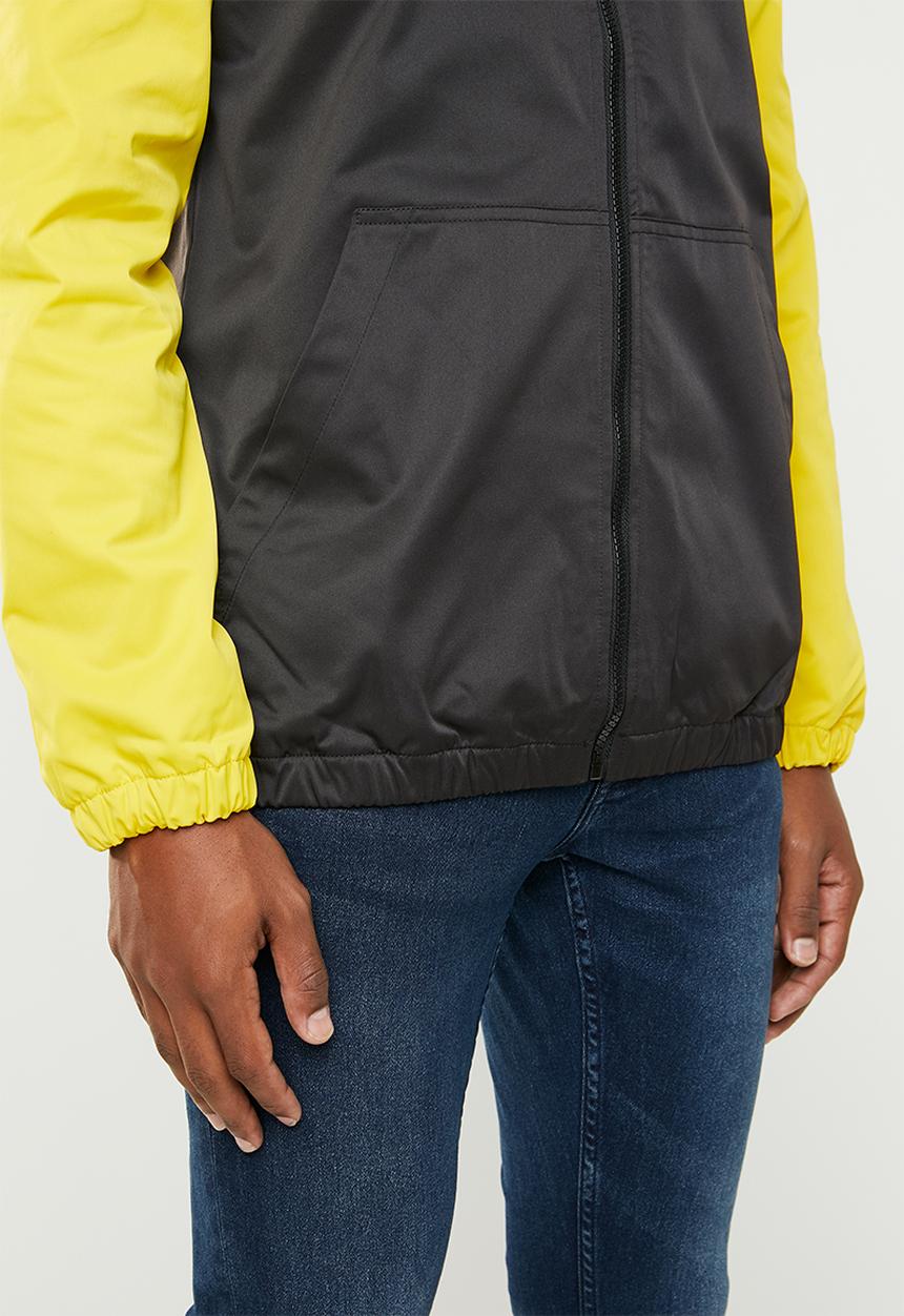 Superbalist - Colour blocked zip through windbreaker - multi