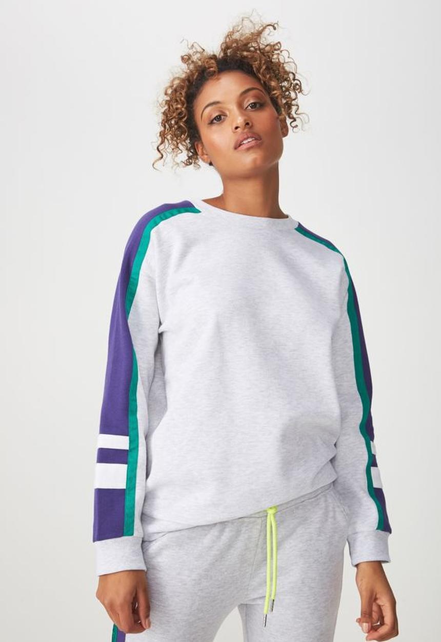 Cotton On - Premium fashion crew neck sweater - multi