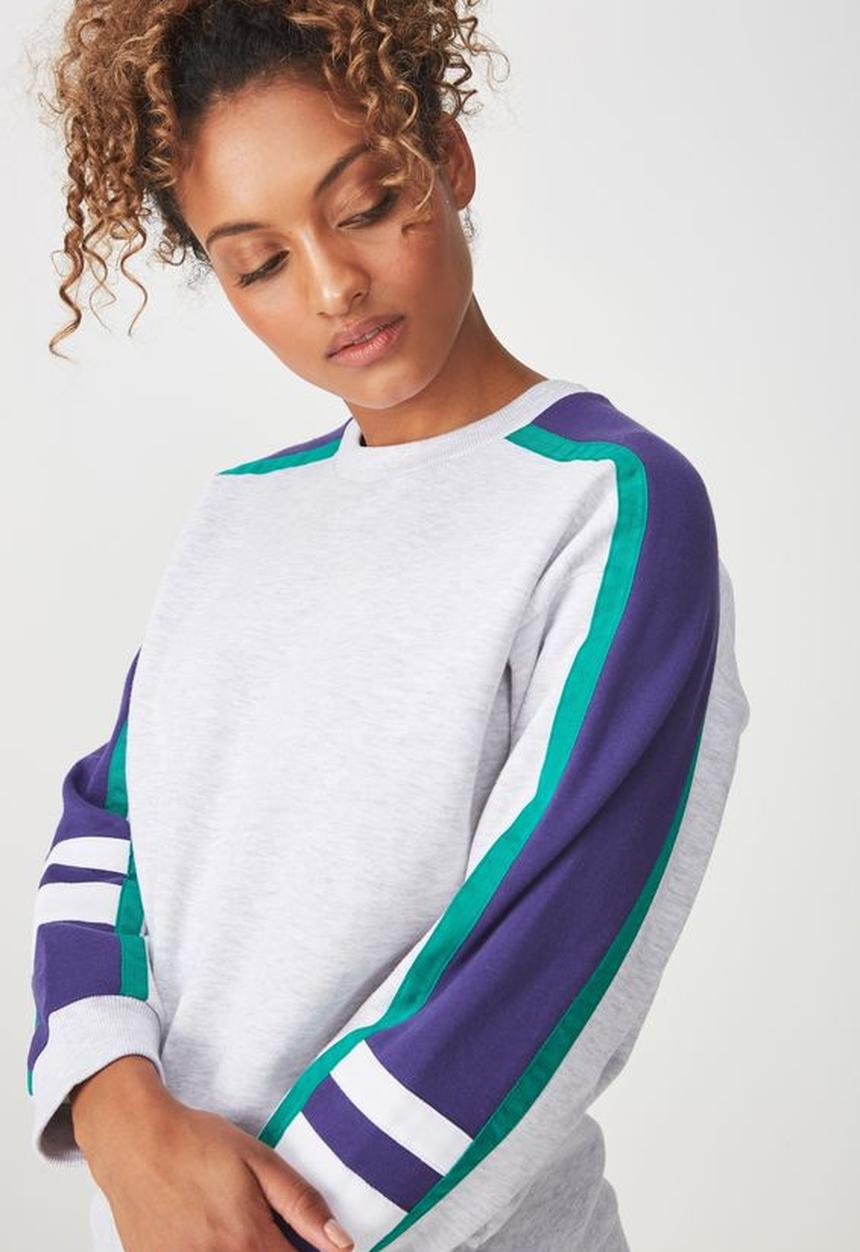 Cotton On - Premium fashion crew neck sweater - multi