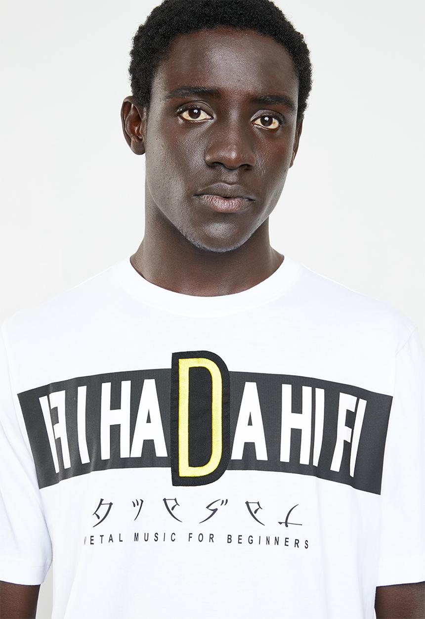 Diesel  - T-just-yz short sleeve logo tee - white