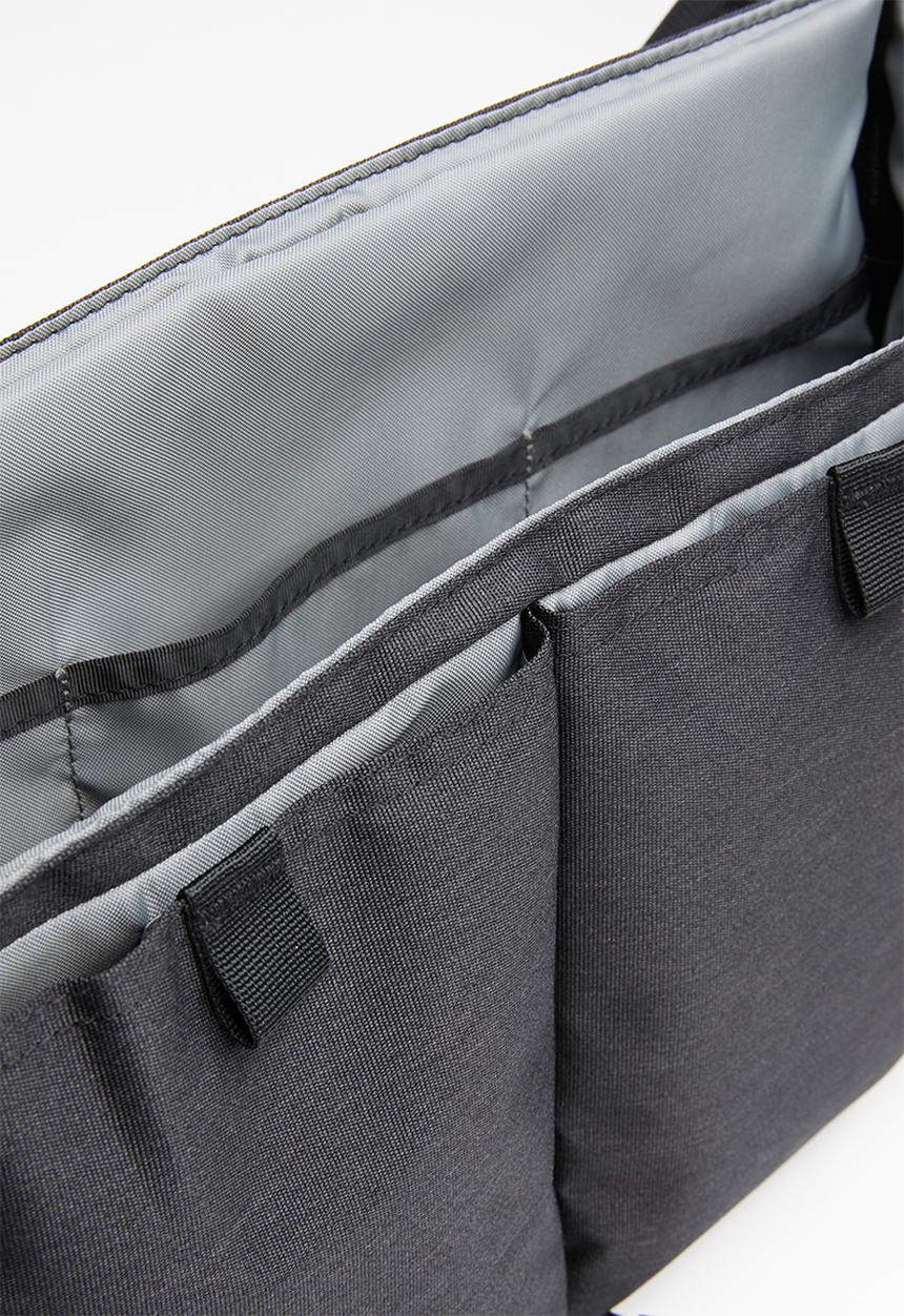 The North Face - Berkeley satchel - black & grey 