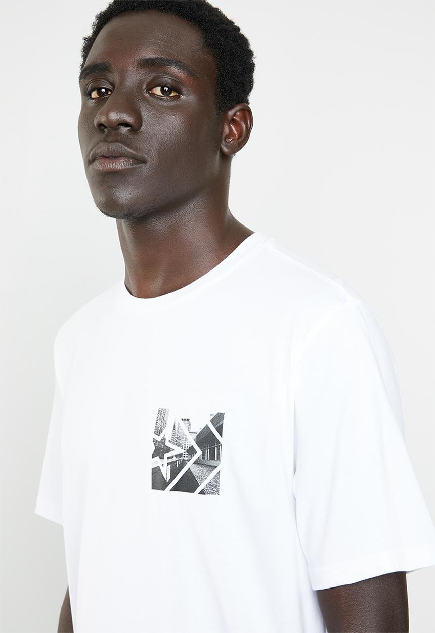 Converse - Street view tee - white