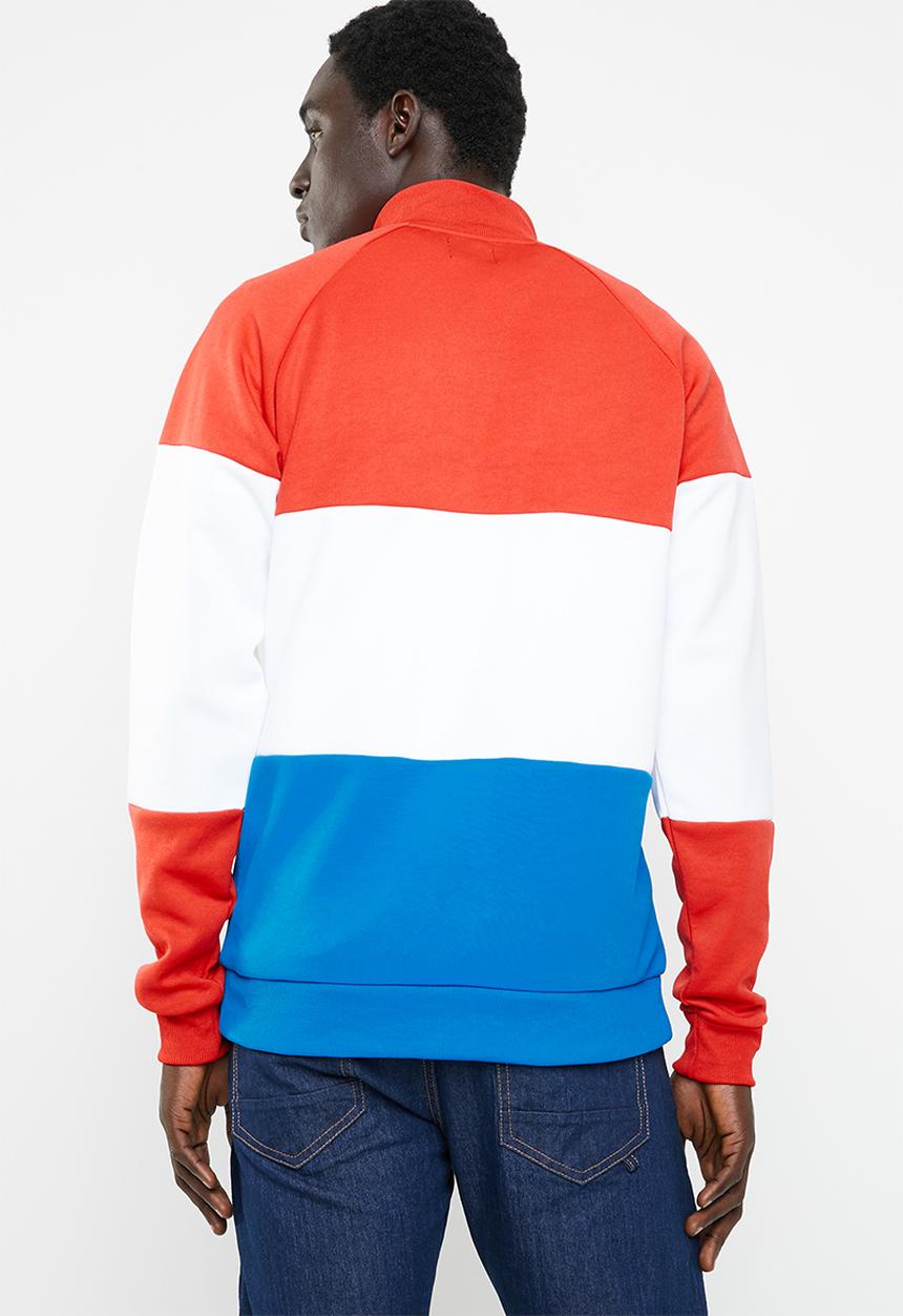 Only & Sons - William colourblock track top - multi