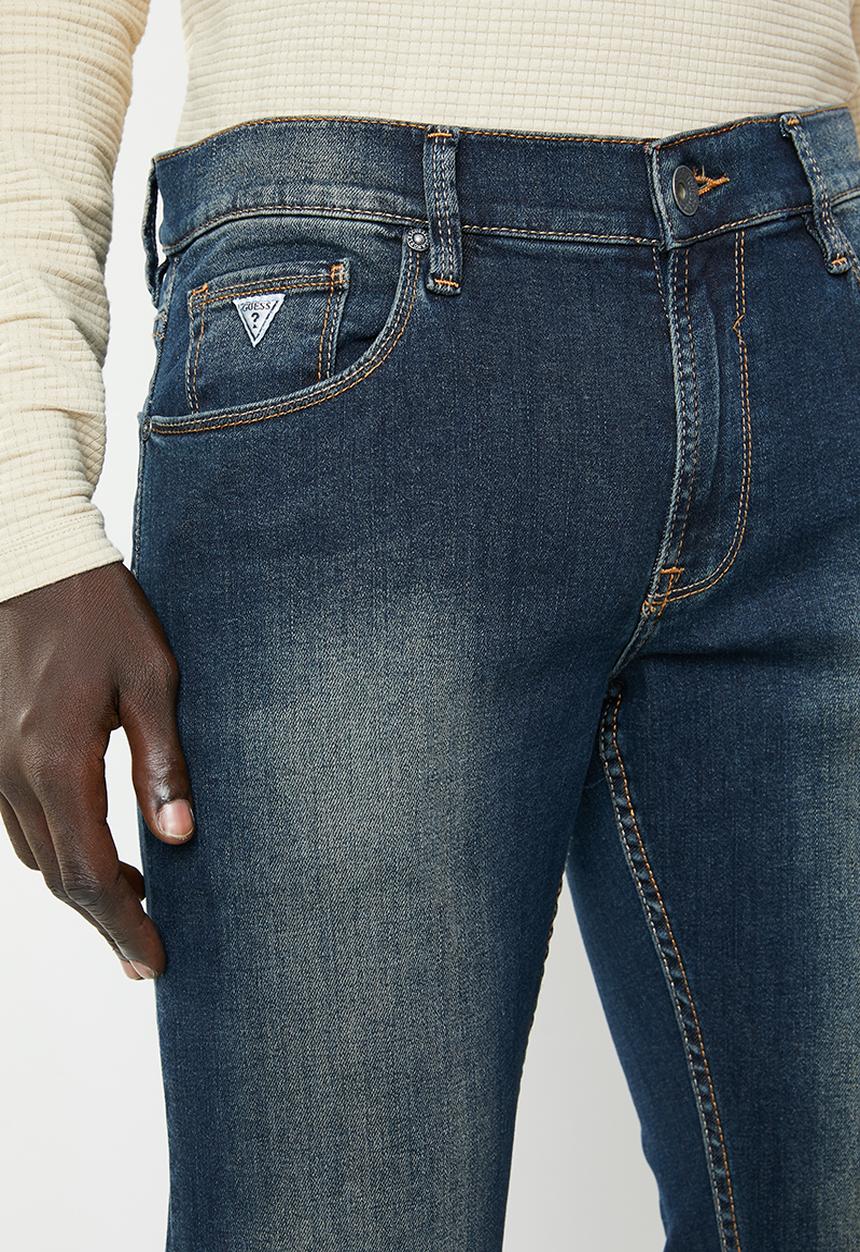 GUESS - Slim bootleg buster wash - blue