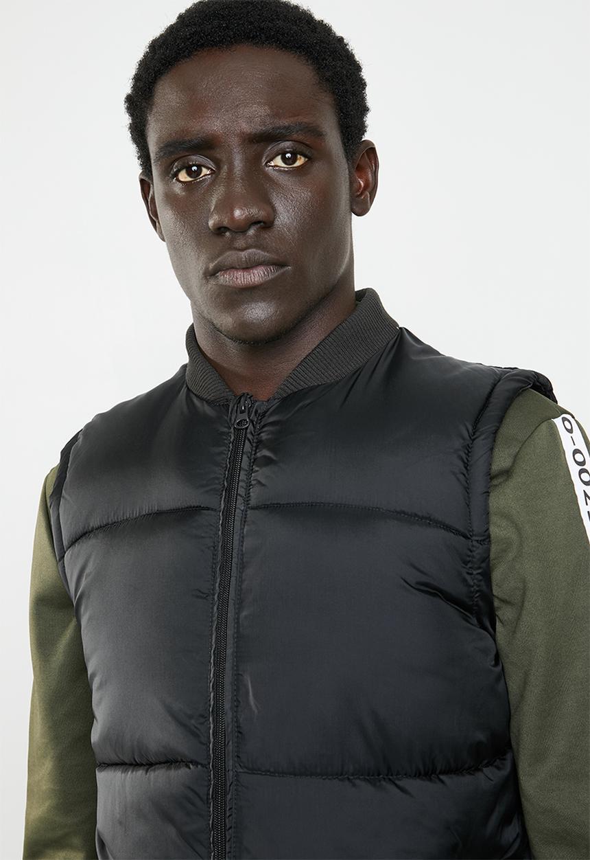 Only & Sons - Gilet puffer - black
