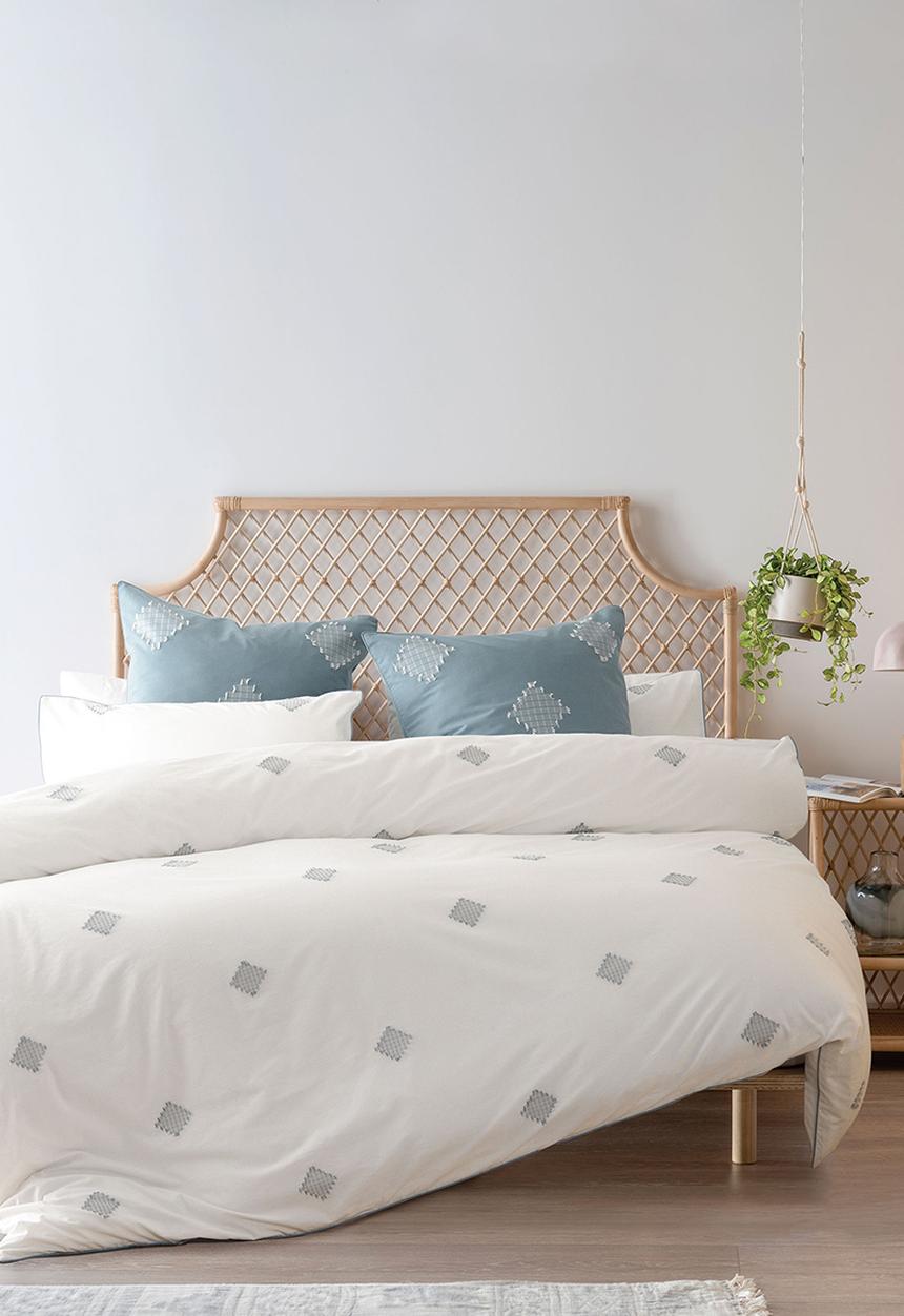 Linen House - Willshaw duvet cover set - petrol