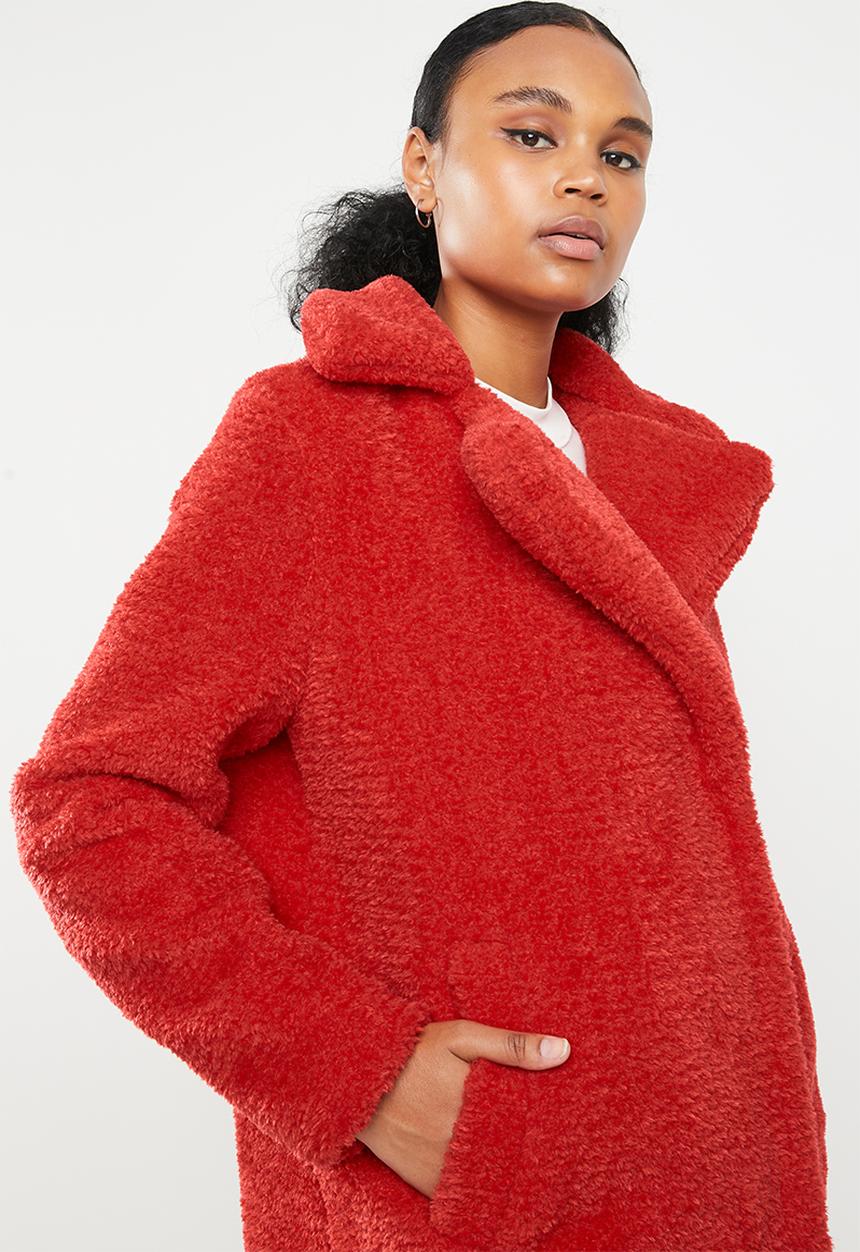 Vero Moda - Lala 3/4 jacket - red