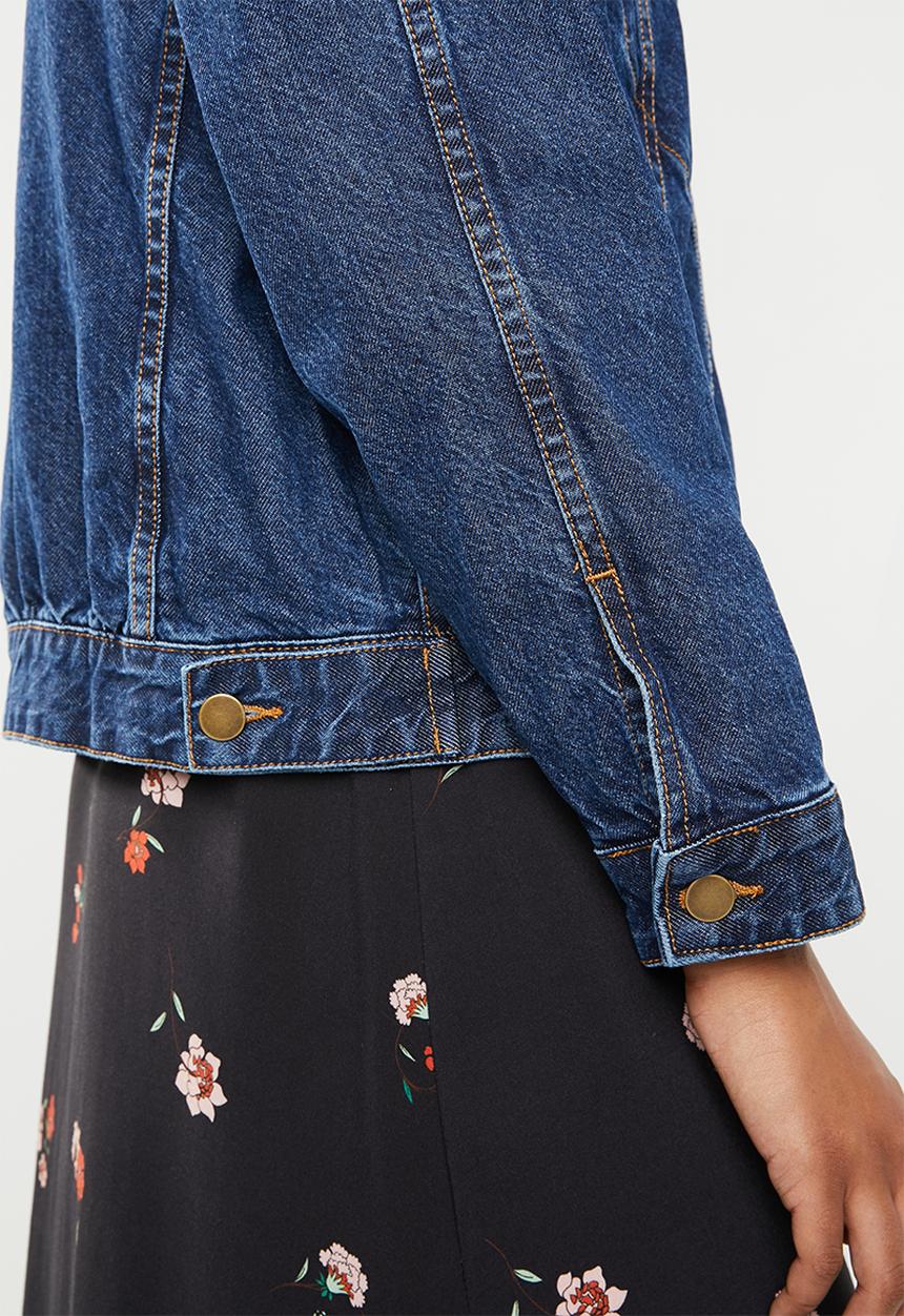 Superbalist - Oversized denim jacket - blue