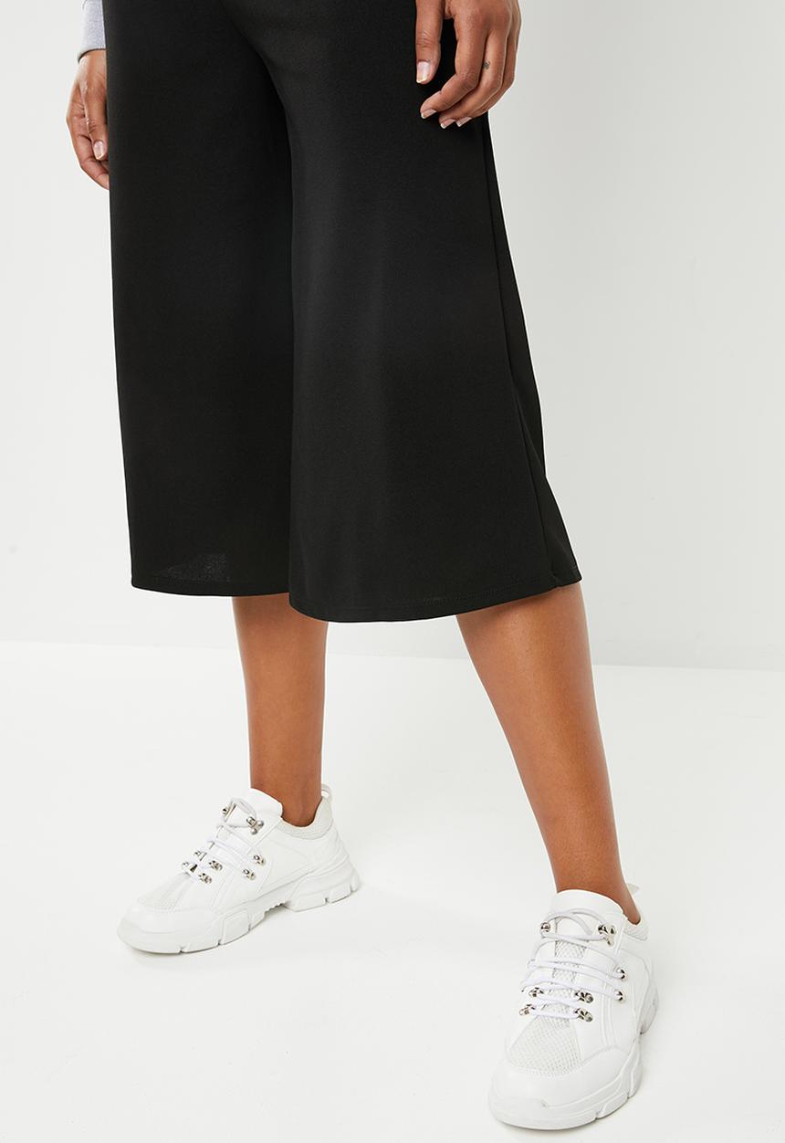 STYLE REPUBLIC - Wide leg culotte - black