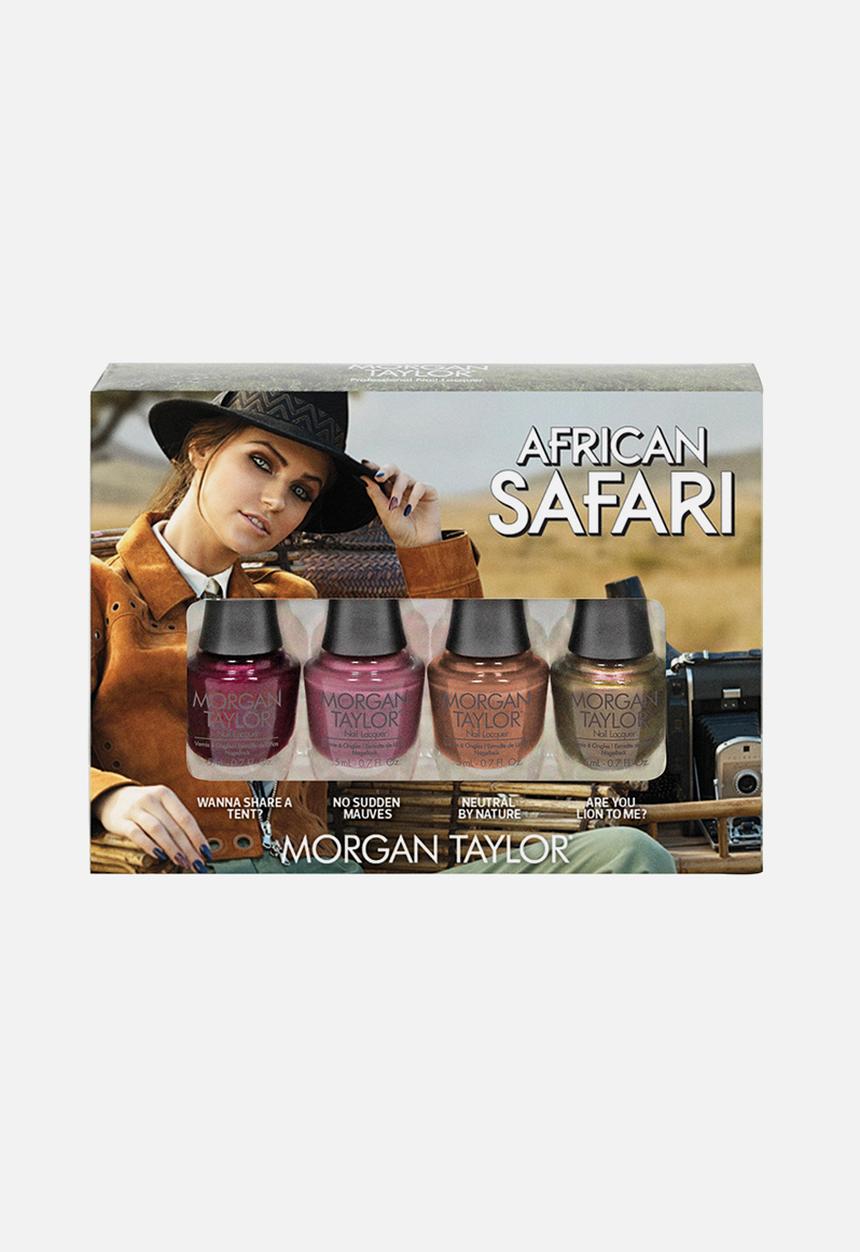 Morgan Taylor - African safari nail lacquer mini 4 pack ltd edition