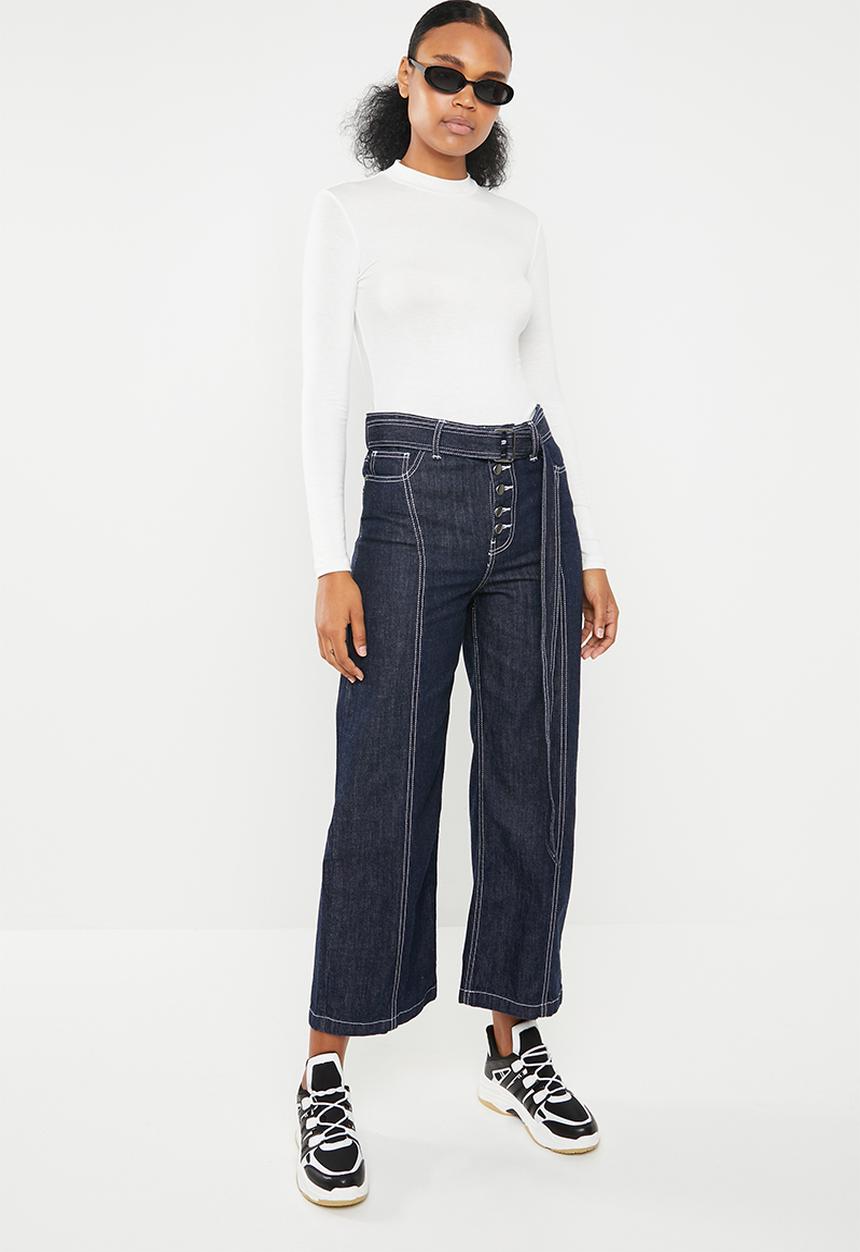 Superbalist - 2 Pack turtle neck top - black & white
