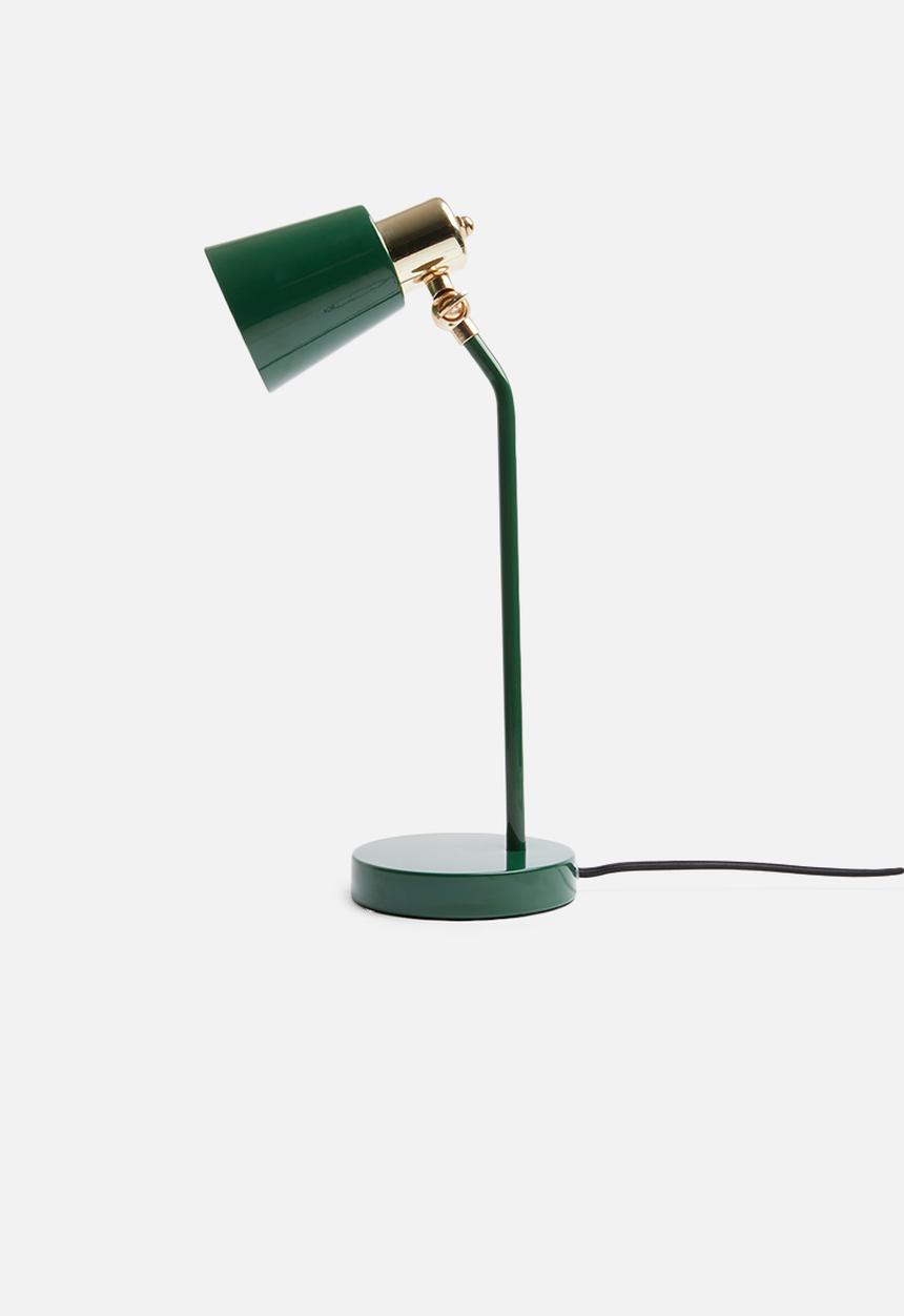 Present Time - Classic desk lamp - dark green