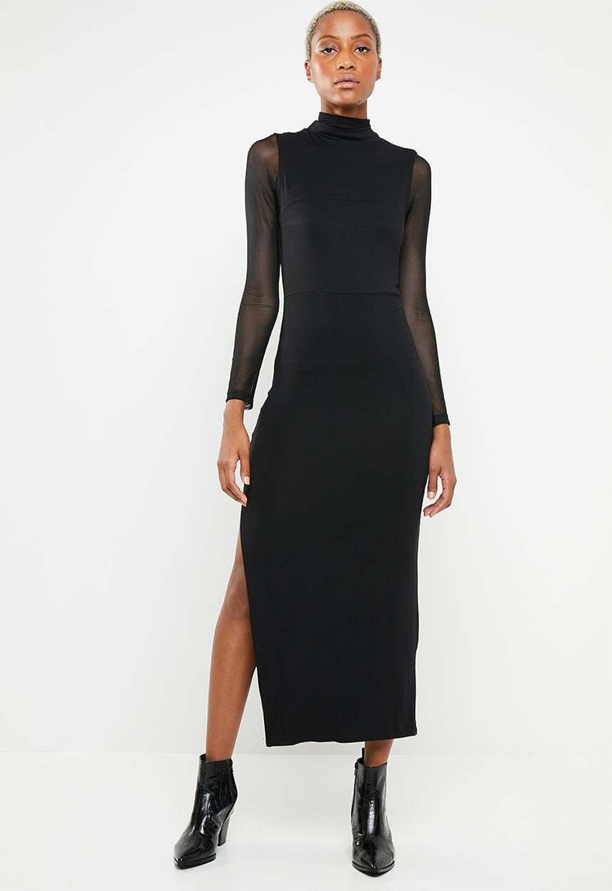 c(inch) - Maxi bodycon dress - black