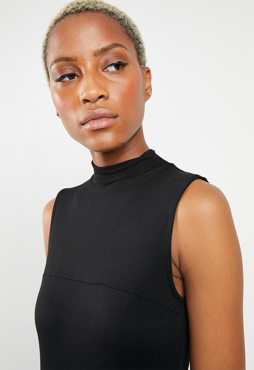 c(inch) - Maxi bodycon dress - black